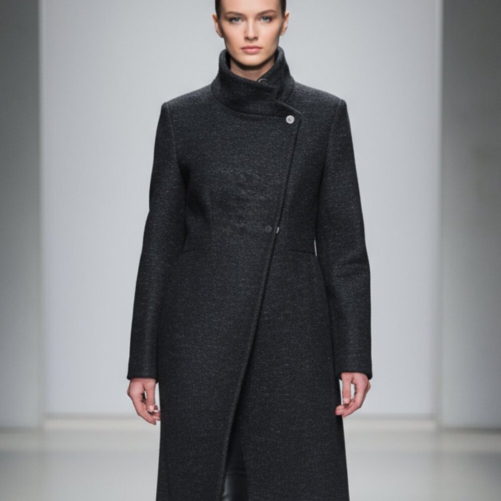 Pinko Charcoal Trench Coat